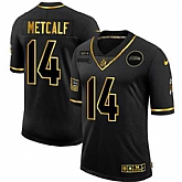 Nike Seahawks 14 DK Metcalf Black Gold 2020 Salute To Service Limited Jersey Dyin,baseball caps,new era cap wholesale,wholesale hats